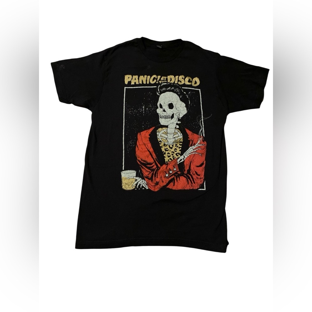 PANIC AT THE DISCO "Death of a Bachelor" Concert Tour Shirt M Graphic Tee 2017